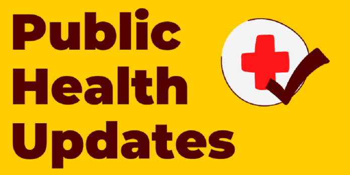 public health updates today